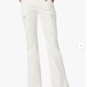 NWT  Joe's Jeans The Frankie cargo in White - Size 27